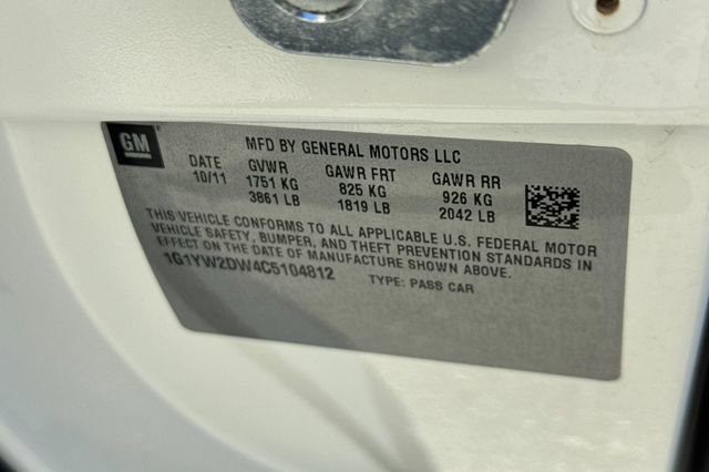 Used 2012 Chevrolet Corvette Grand Sport w/ 3LT Preferred Equipment Group image 51