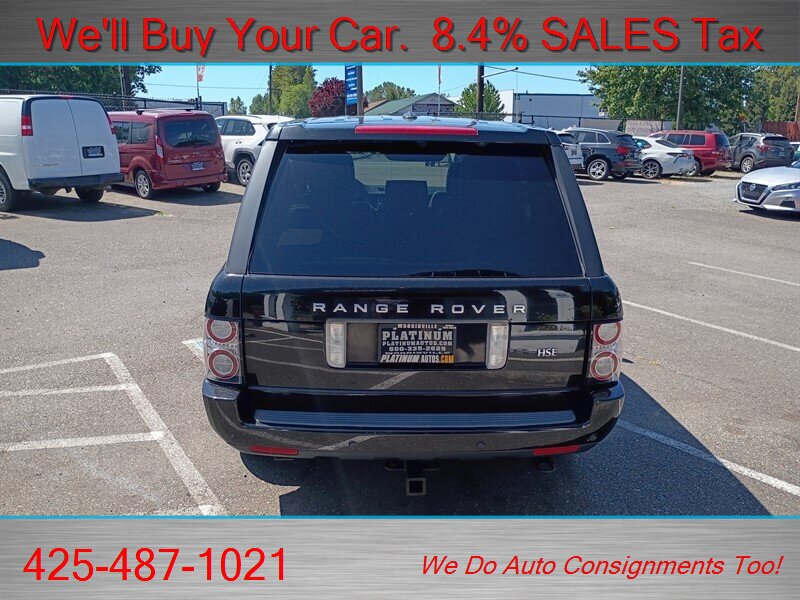Used 2011 Land Rover Range Rover HSE AWD/4WD image 7