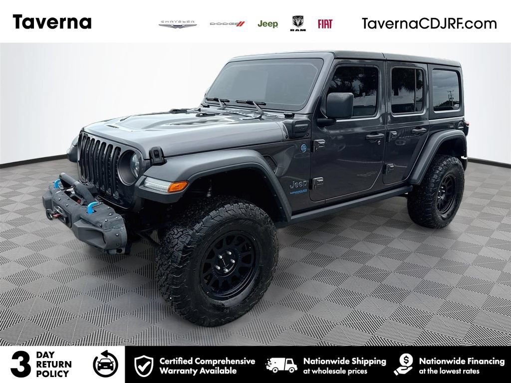 Used 2022 Jeep Wrangler Unlimited Rubicon 4xe AWD/4WD video 1
