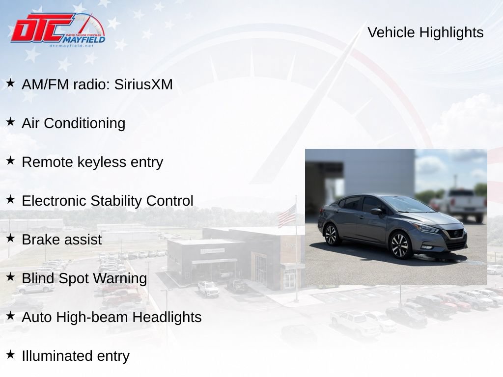 Used 2021 Nissan Versa SR w/ Electronics Package FWD image 6