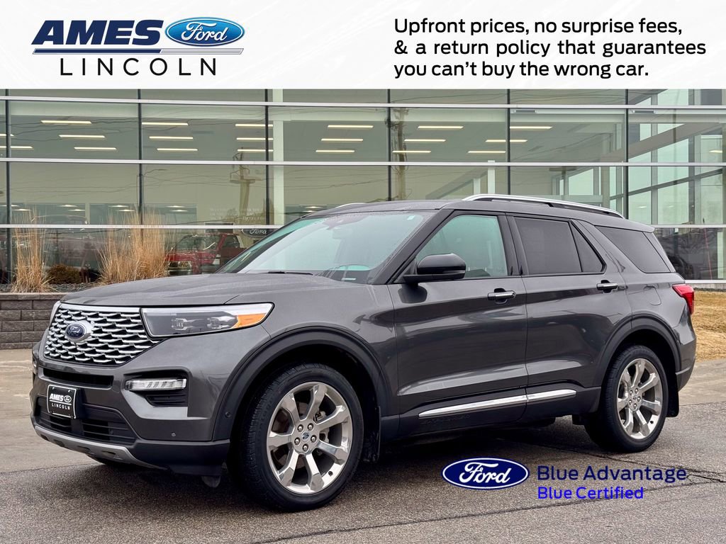 Certified 2020 Ford Explorer Platinum w/ Premium Technology Package