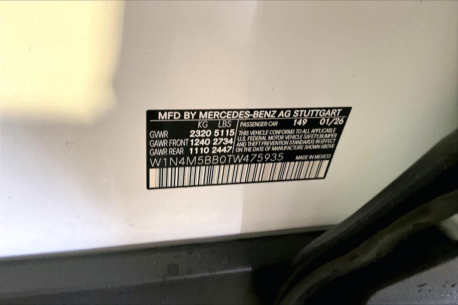 New 2026 Mercedes-Benz GLB 35 AMG 4MATIC image 12