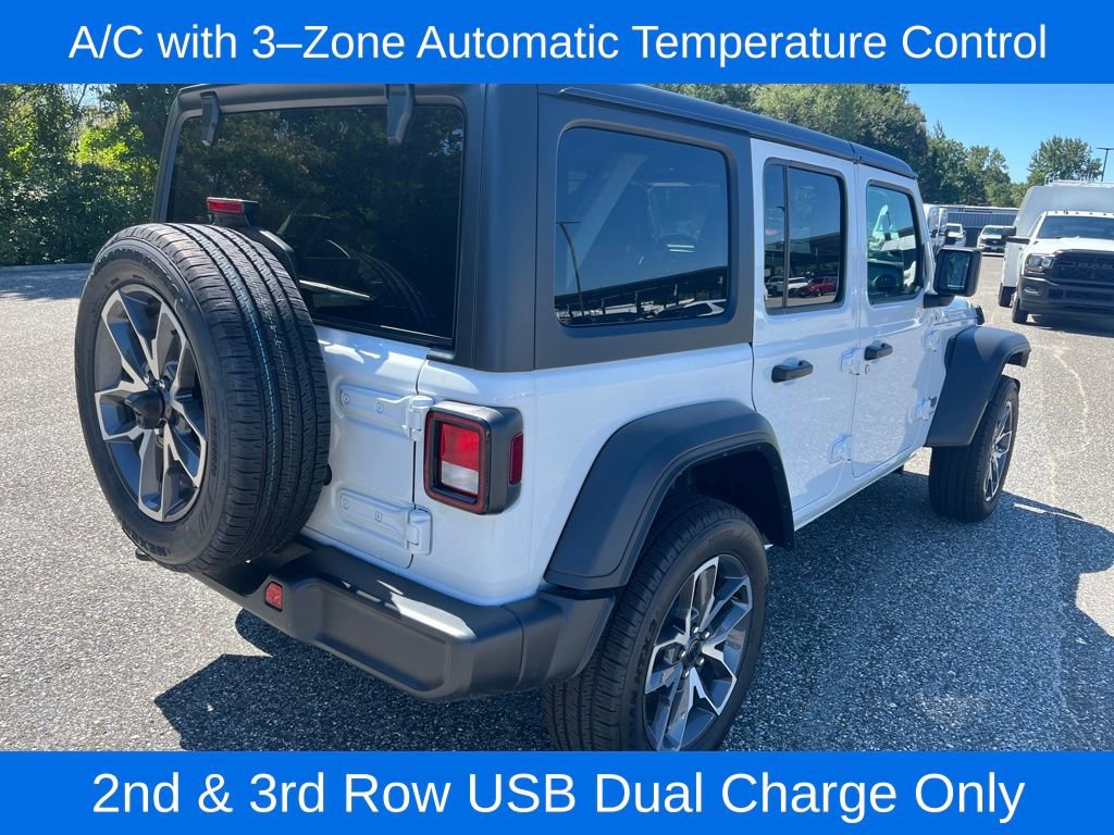 New 2025 Jeep Wrangler Unlimited Sport S 4xe w/ Convenience Group image 22
