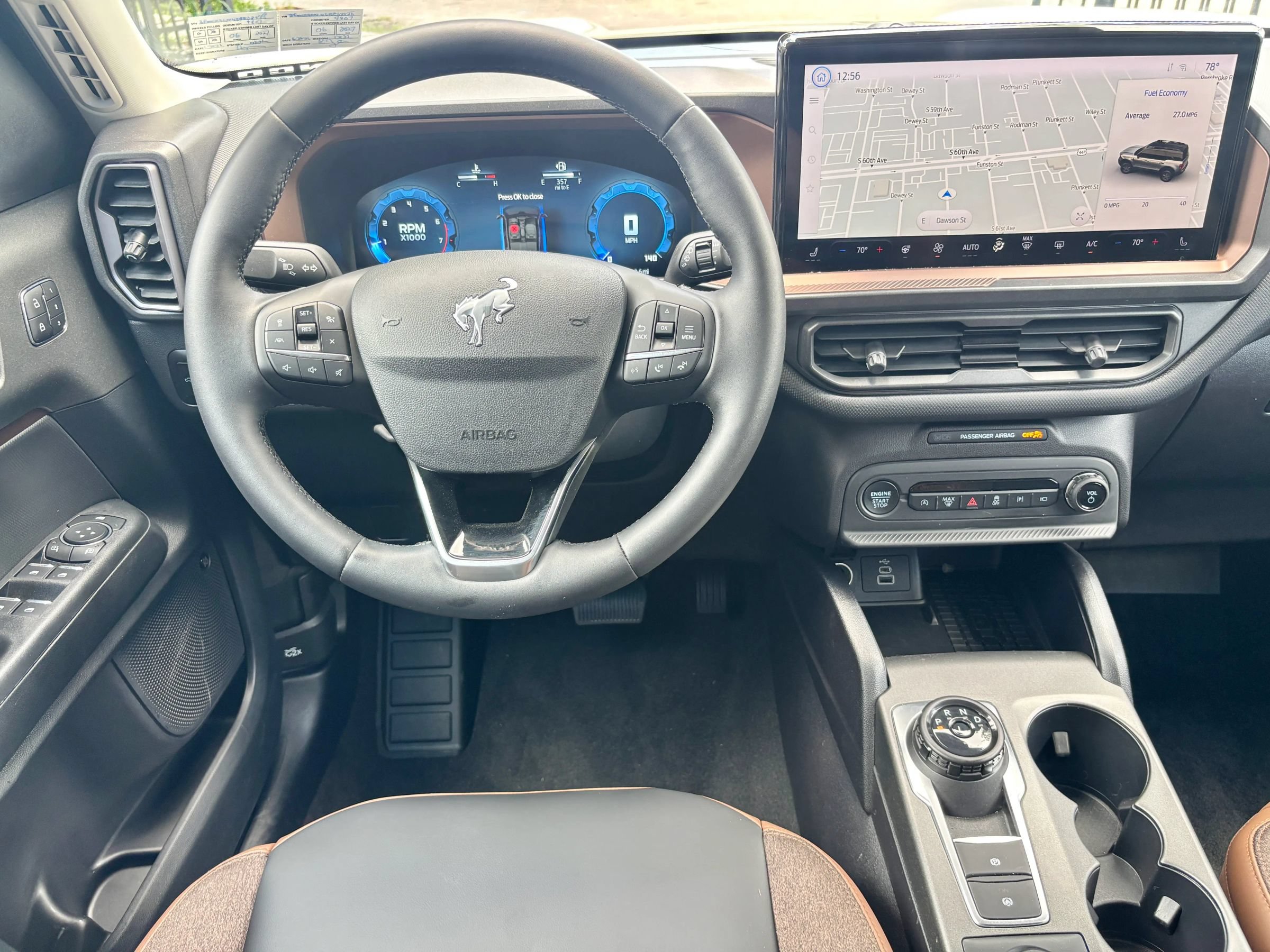 Used 2025 Ford Bronco Sport Outer Banks w/ Outer Banks Tech Package+ AWD/4WD image 12