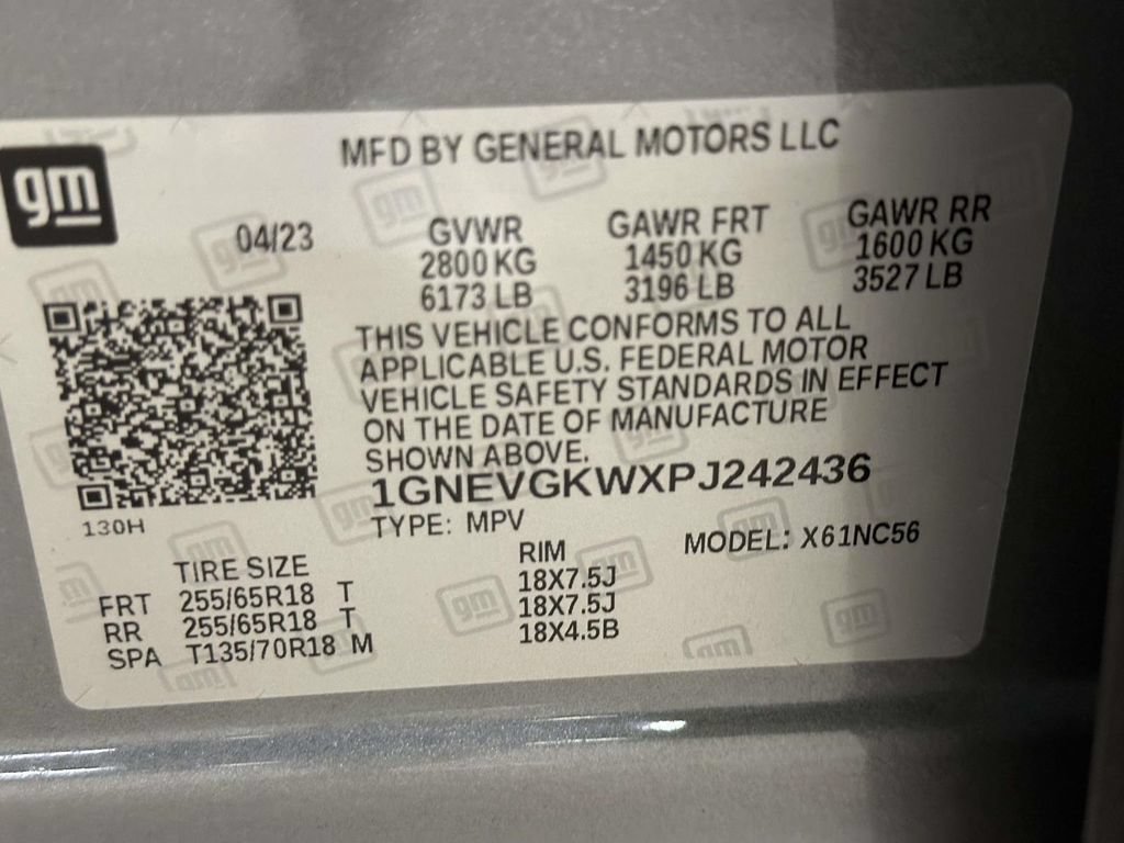 Certified 2023 Chevrolet Traverse LT AWD/4WD image 38