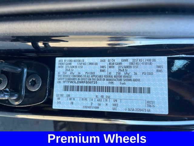 Used 2024 Ford F150 XLT w/ Equipment Group 302A MID AWD/4WD image 25