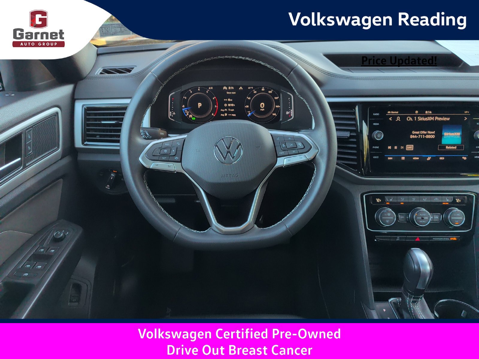 Certified 2023 Volkswagen Atlas Cross Sport SE w/ Panoramic Sunroof Package AWD/4WD image 26