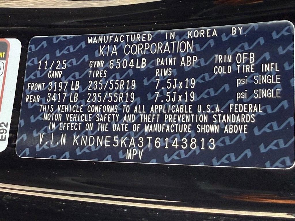 New 2026 Kia Carnival SX Prestige image 23