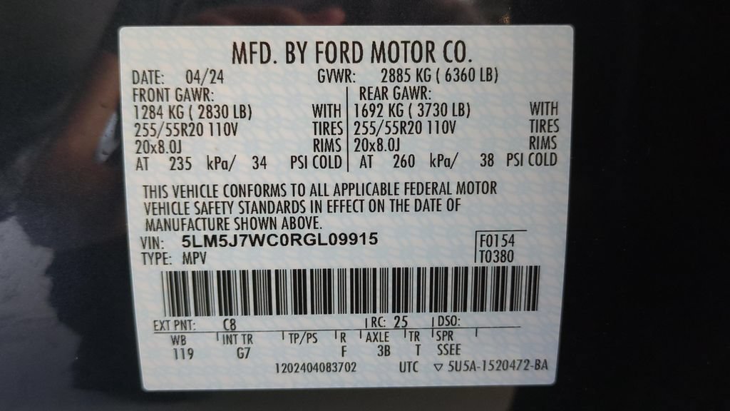 Used 2024 Lincoln Aviator Reserve RWD image 25