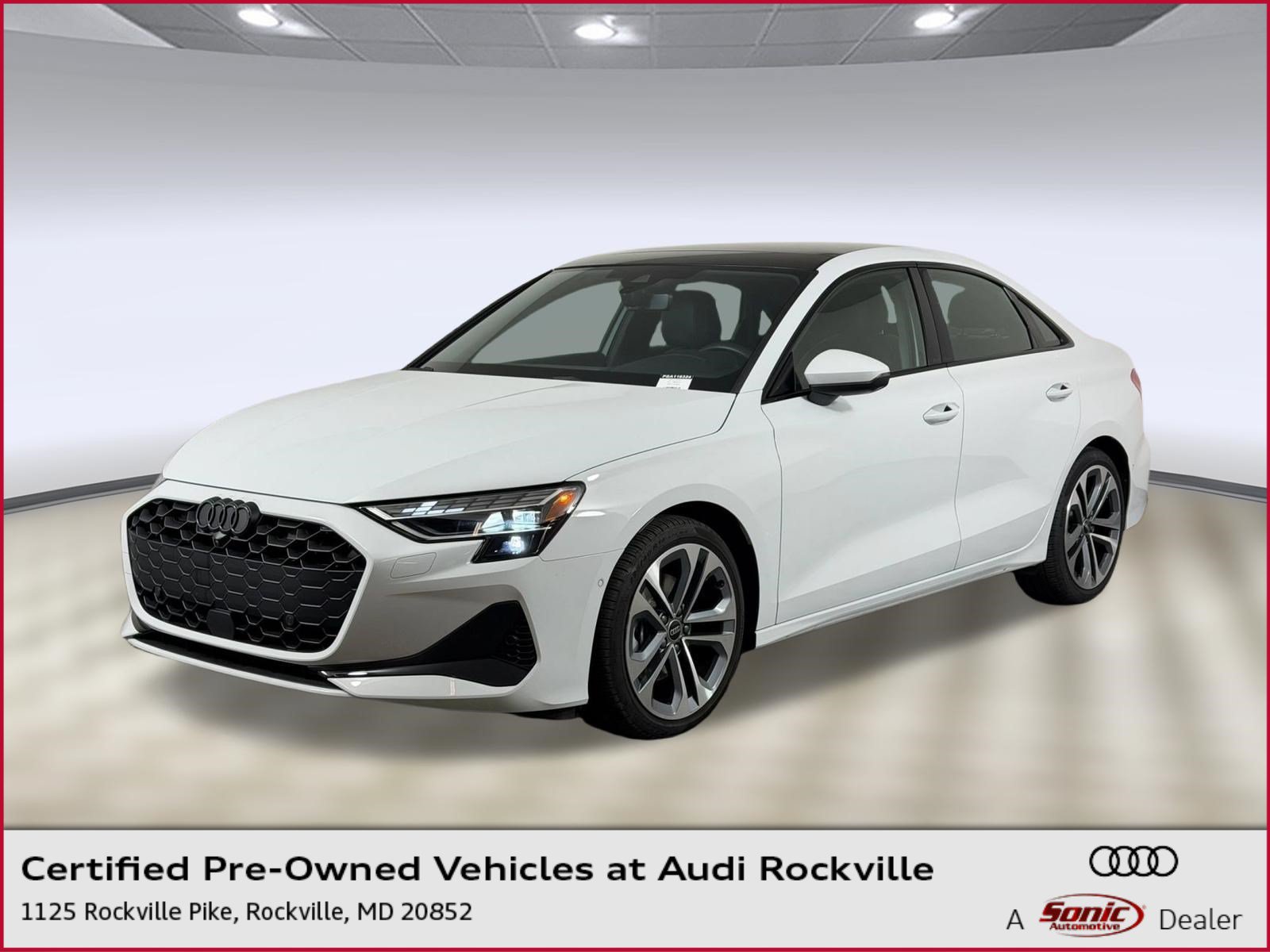 Certified 2025 Audi A3 2.0T Premium Plus w/ Premium Plus Package AWD/4WD image 1