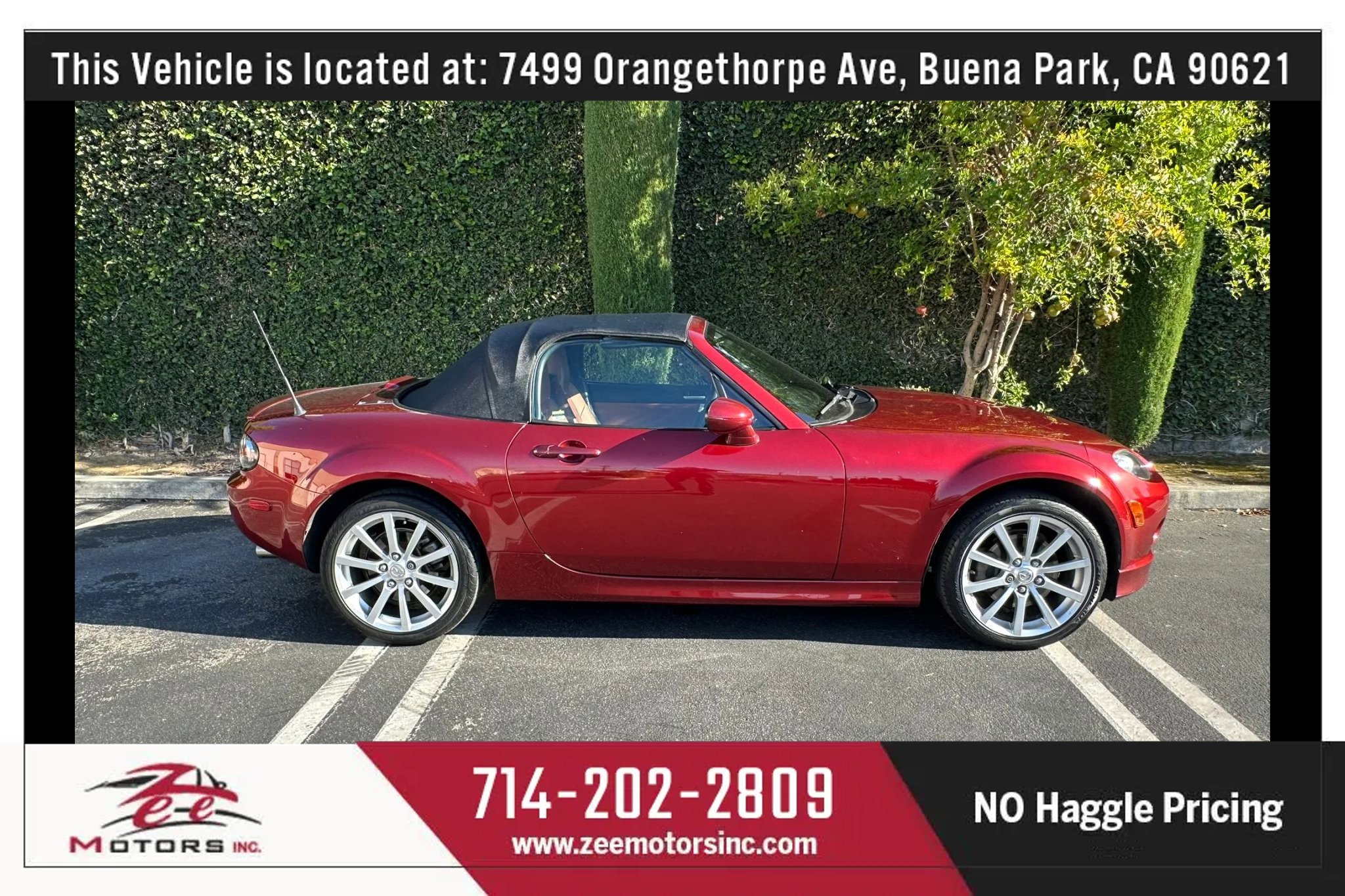 Used 2007 MAZDA MX-5 Miata Grand Touring w/ Premium Pkg RWD image 4