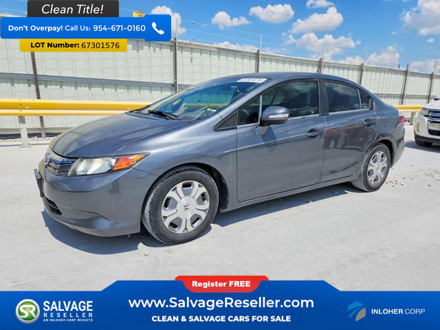 Used 2012 Honda Civic Hybrid Sedan video 1