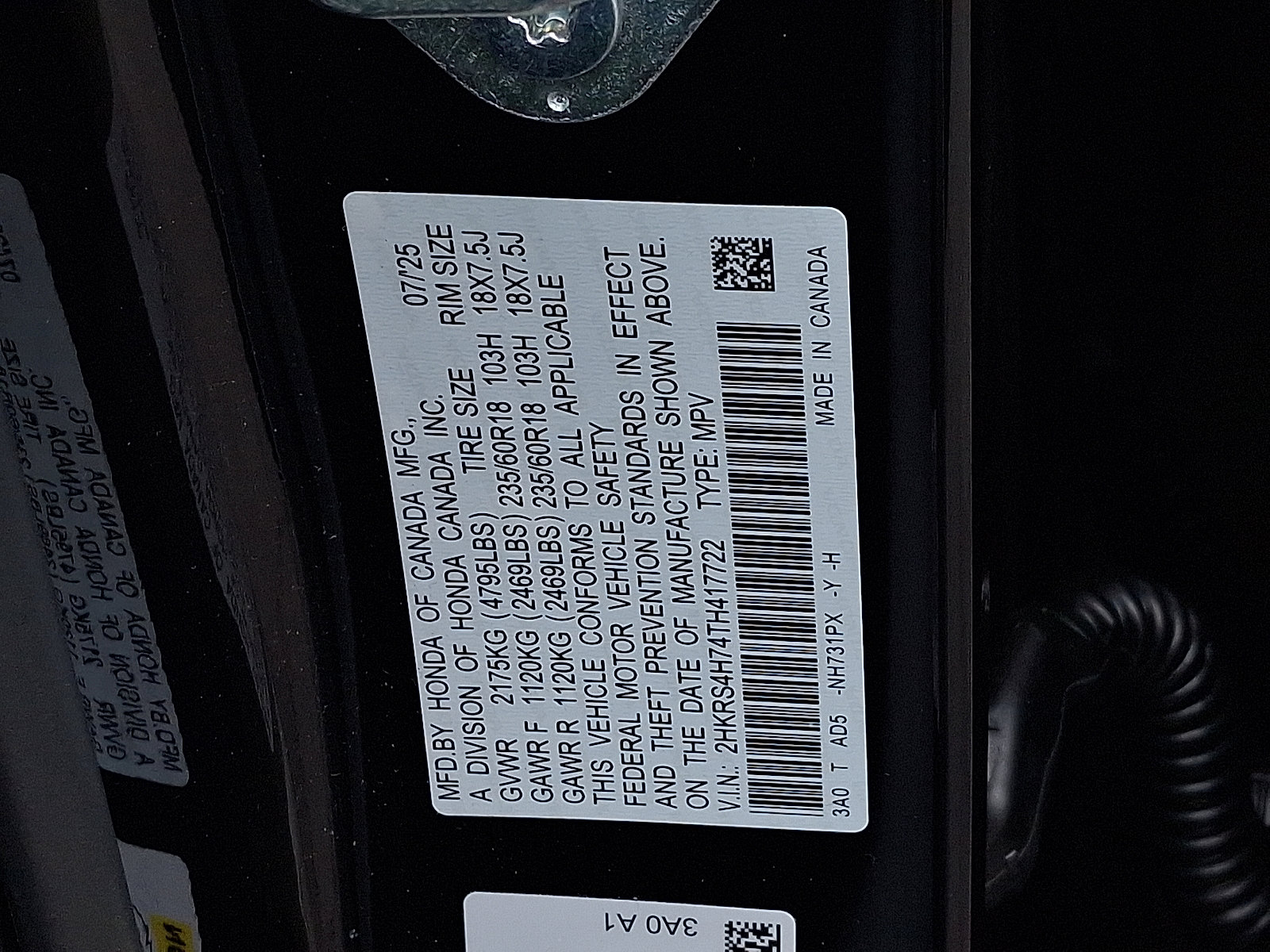 Certified 2026 Honda CR-V EX-L image 4