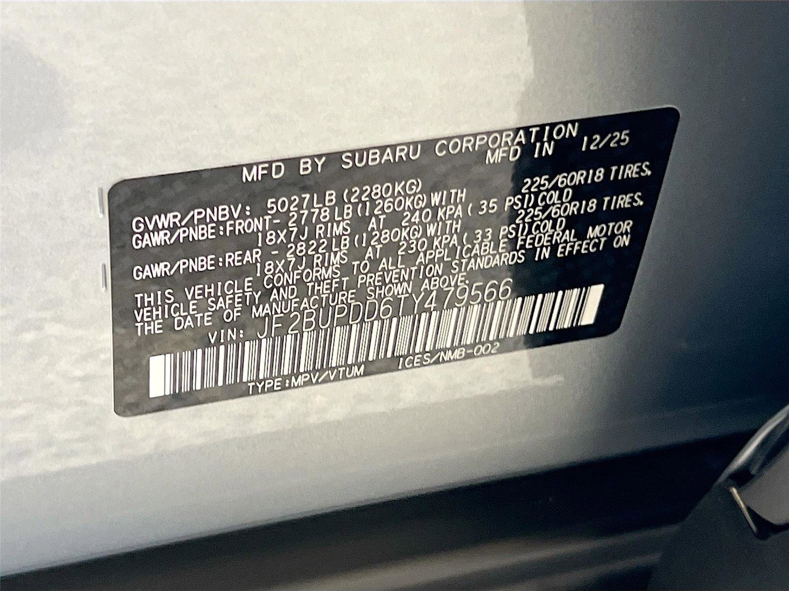 New 2026 Subaru Outback Limited image 31