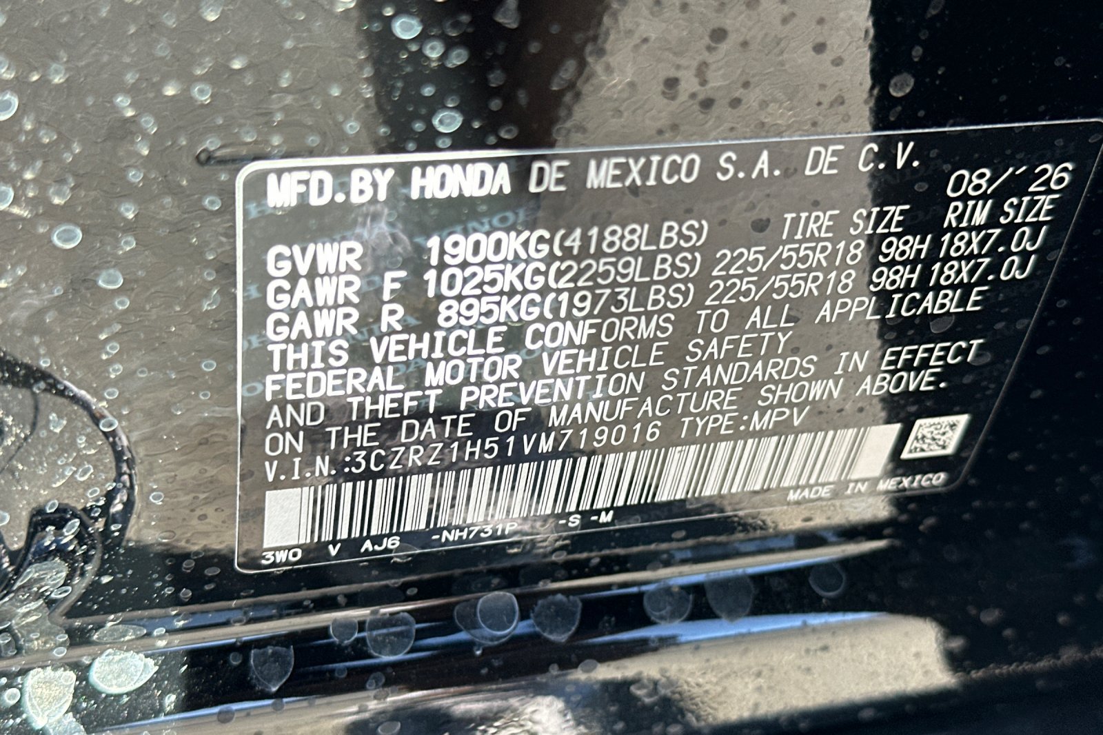 New 2027 Honda HR-V Sport image 32