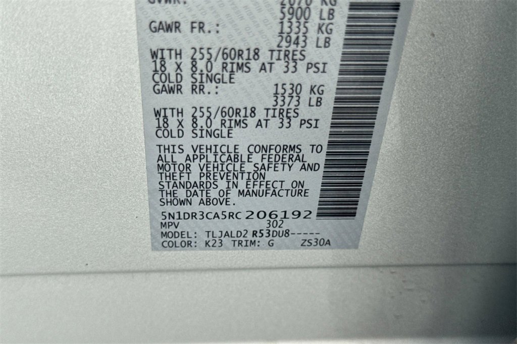 Certified 2024 Nissan Pathfinder SL image 31