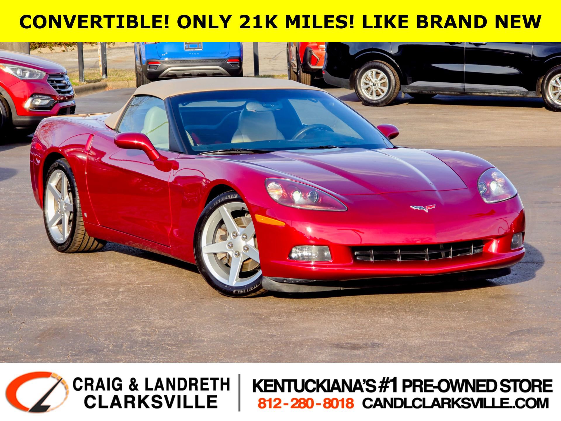 Used 2006 Chevrolet Corvette Convertible w/ Preferred Equipment Group