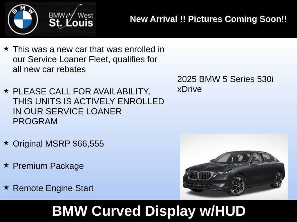 Used 2025 BMW 530i xDrive w/ Premium Package image 42