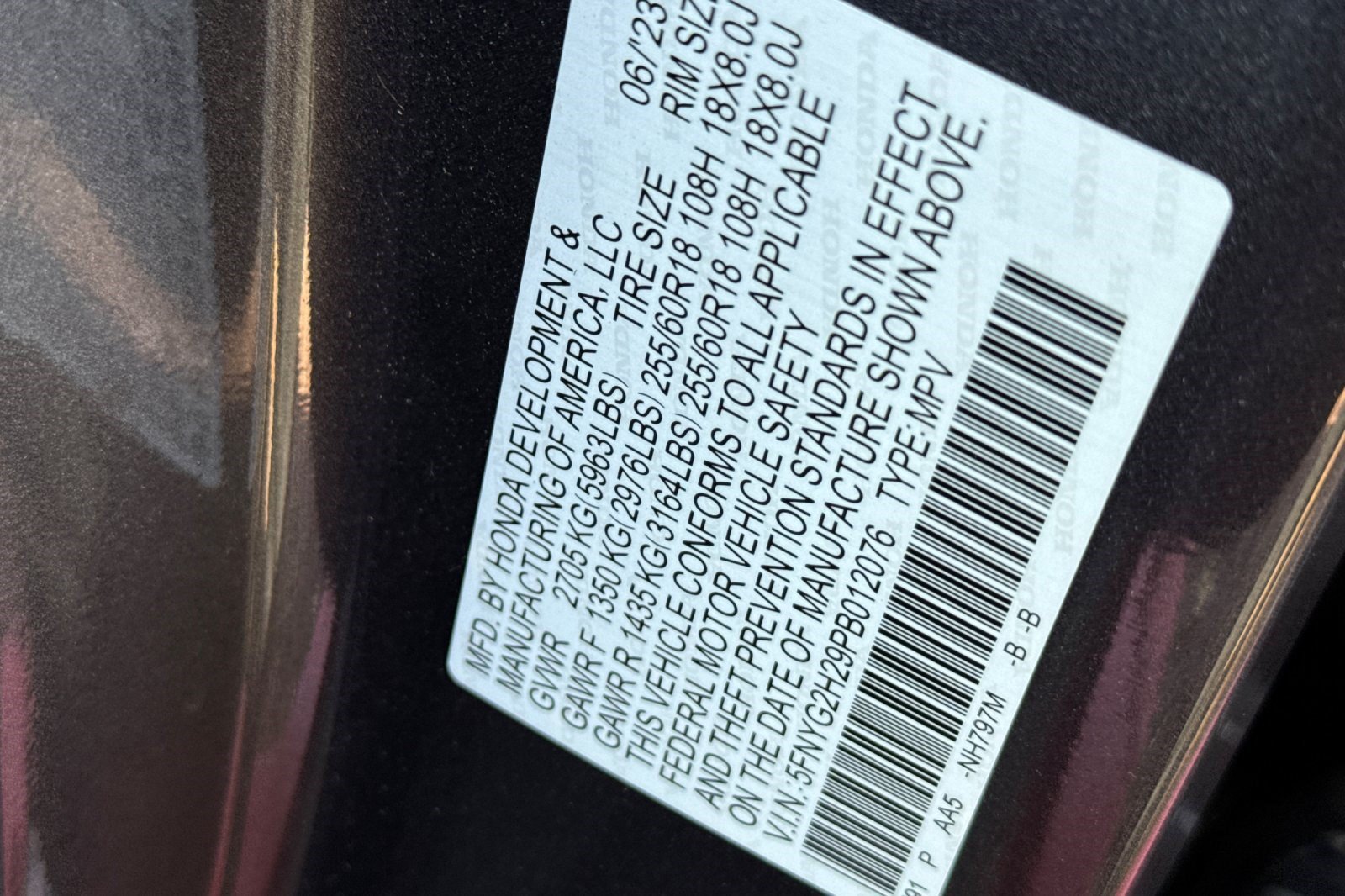 Certified 2023 Honda Pilot LX image 19