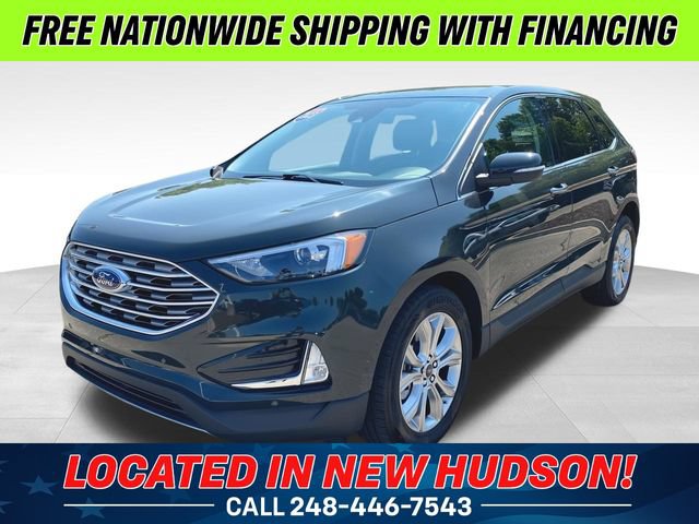 Used 2023 Ford Edge Titanium w/ Class II Trailer Tow Package AWD/4WD image 1