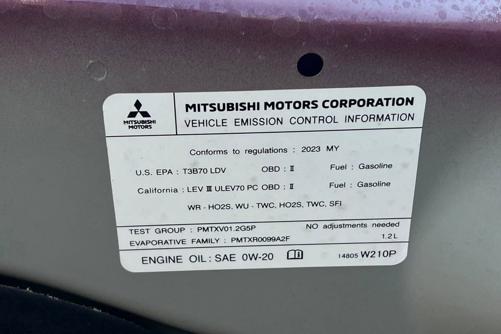 Used 2023 Mitsubishi Mirage G4 LE image 32