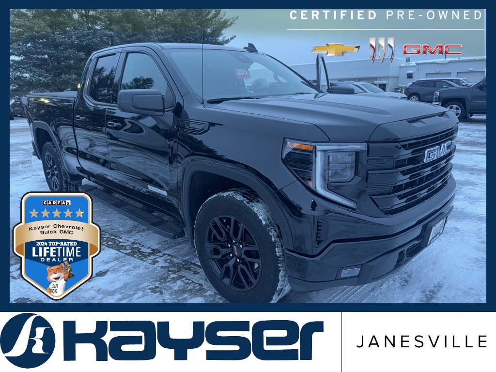 Certified 2023 GMC Sierra 1500 Elevation w/ LPO, Elevation Black Package image 1