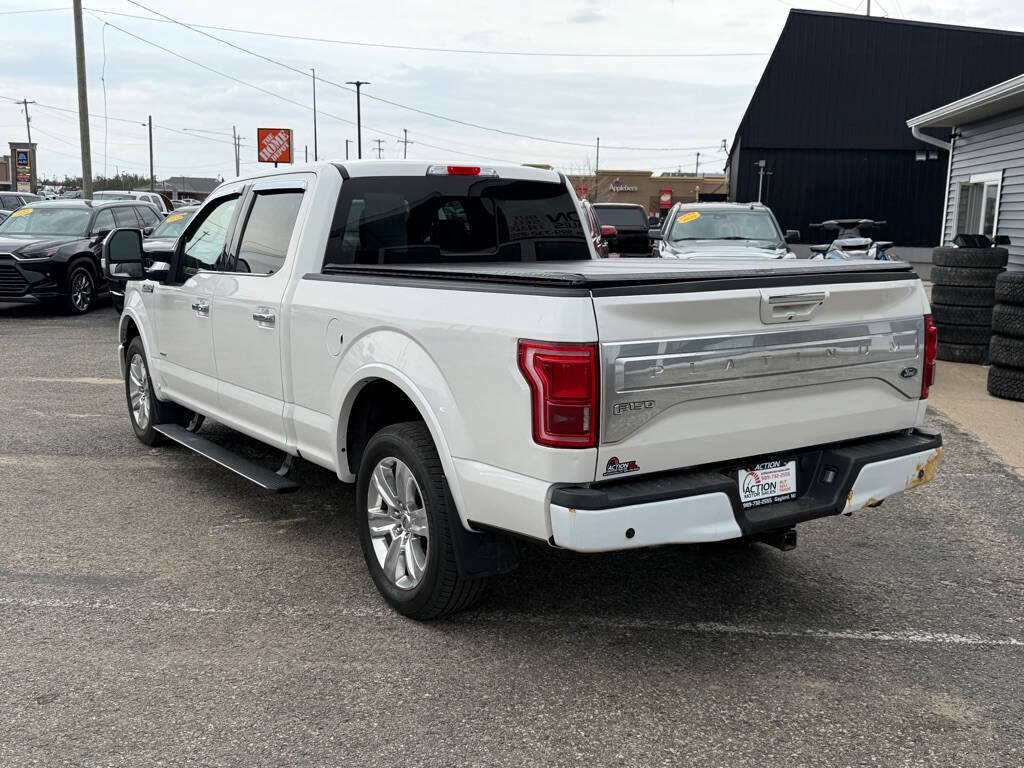 Used 2017 Ford F150 Platinum w/ Equipment Group 701A Luxury AWD/4WD image 3