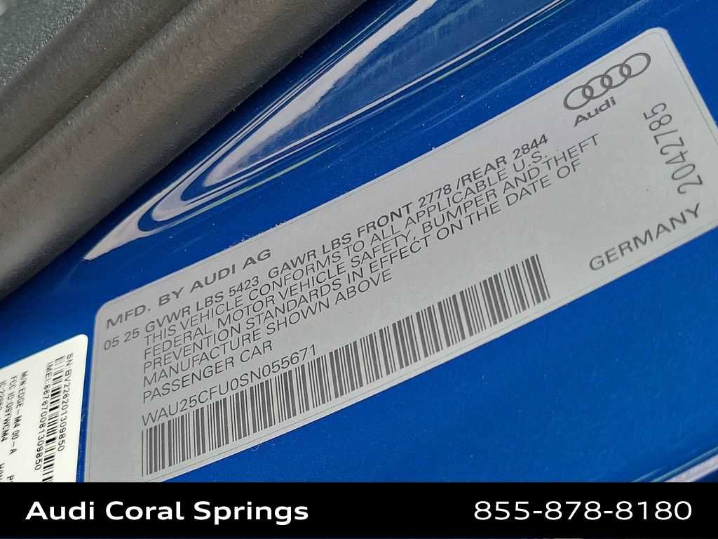 Certified 2025 Audi S5 Premium Plus AWD/4WD image 29