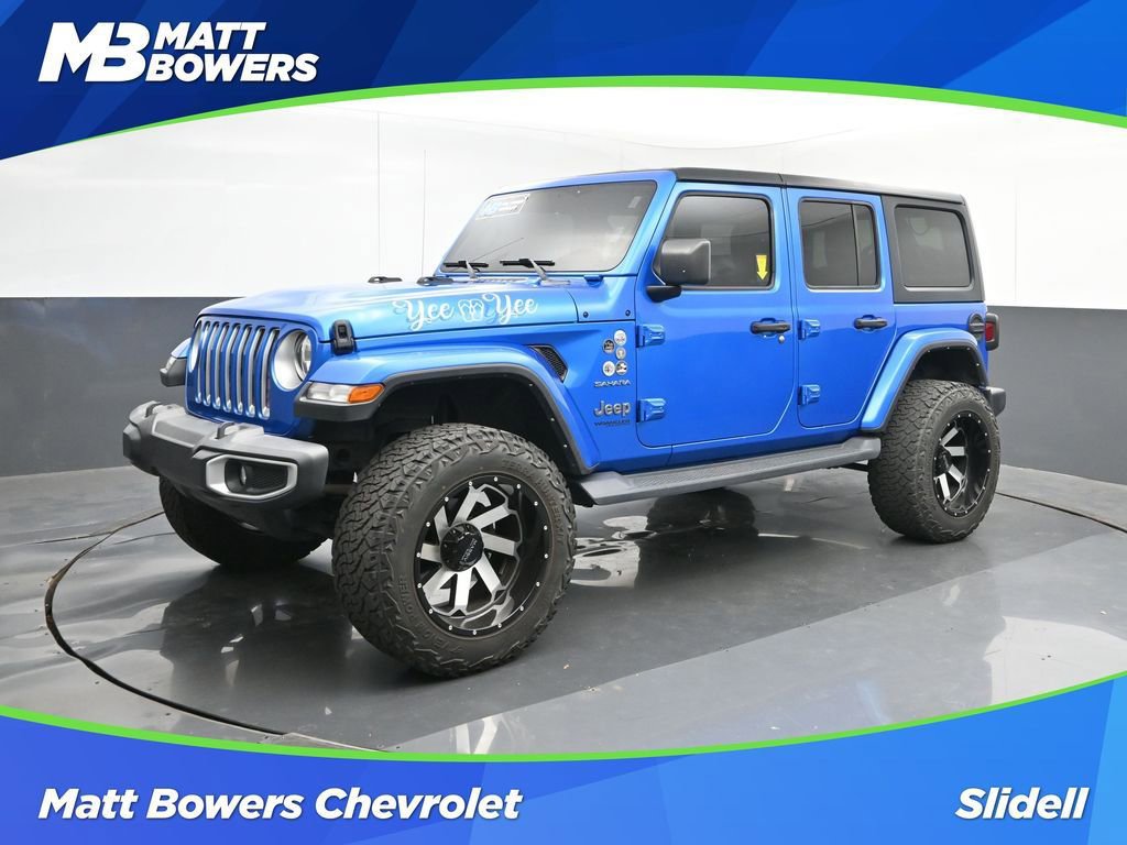 Used 2021 Jeep Wrangler Unlimited Sahara
