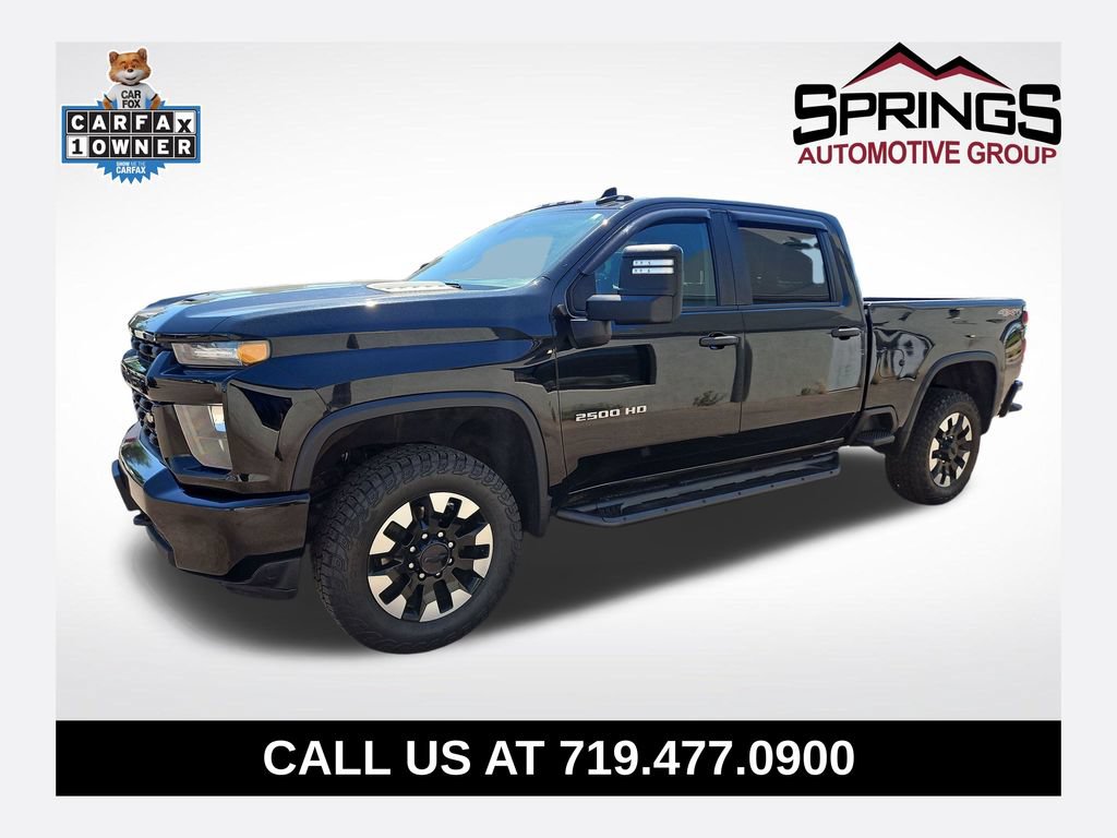 Used 2020 Chevrolet Silverado 2500 Custom w/ Custom Value Package