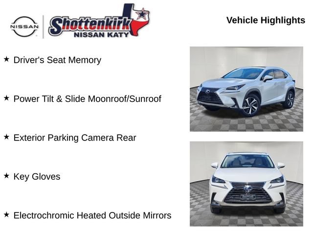 Used 2020 Lexus NX 300h AWD w/ Premium Package image 12