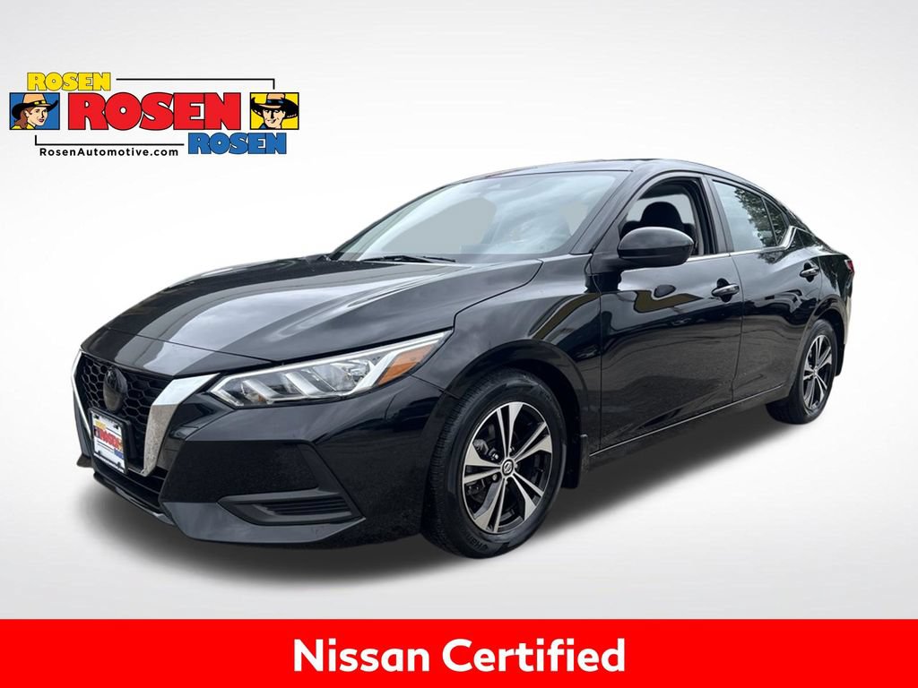 Certified 2022 Nissan Sentra SV w/ All-Weather Package FWD 360° Tour