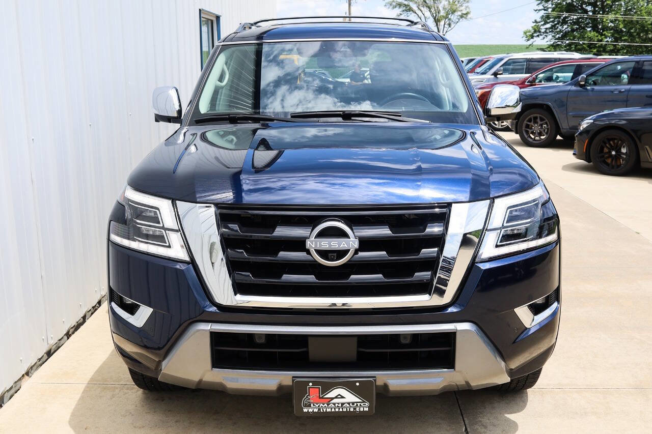 Used 2024 Nissan Armada Platinum w/ Captain's Chairs Package image 8