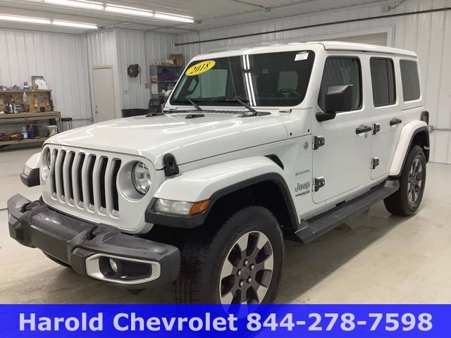 Used 2018 Jeep Wrangler Unlimited Sahara w/ Cold Weather Group image 3
