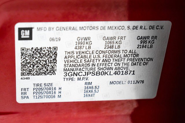 Used 2019 Chevrolet Trax LT w/ LT Convenience Package image 56