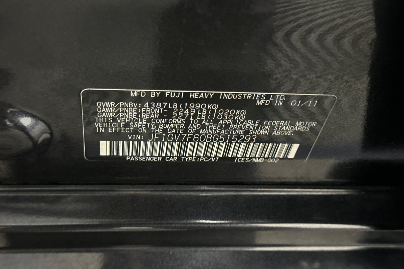Used 2011 Subaru Impreza WRX Limited AWD/4WD image 50