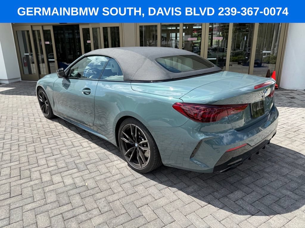 Used 2025 BMW M440i Convertible w/ Premium Package RWD image 4