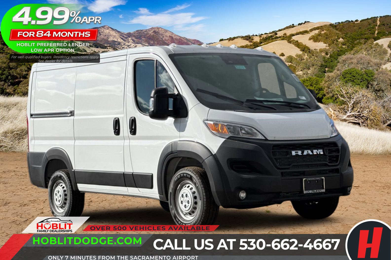 New 2026 RAM ProMaster 1500 w/ Convenience Group