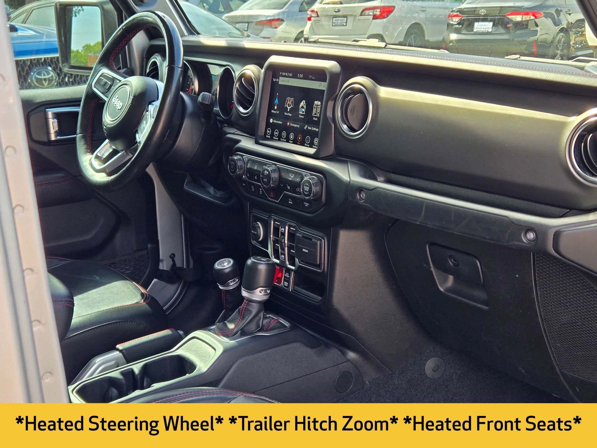 Used 2022 Jeep Gladiator Rubicon w/ LED Lighting Group AWD/4WD image 12