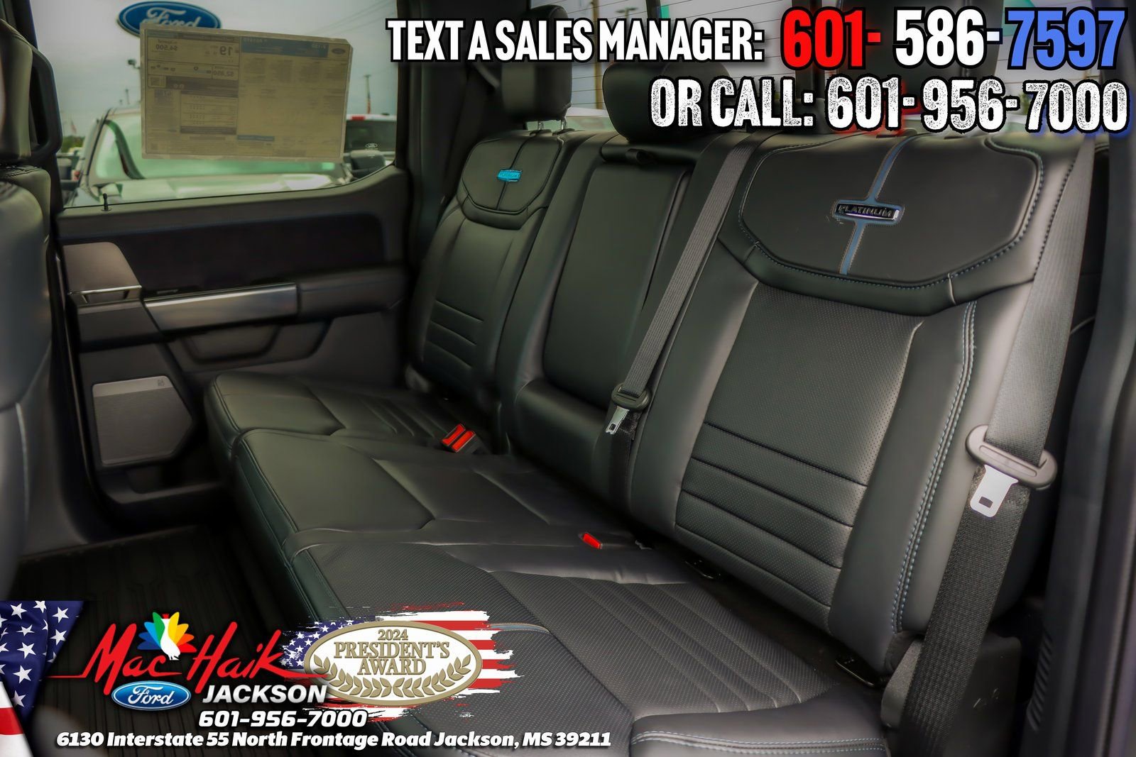 New 2025 Ford F150 Platinum w/ Equipment Group 702A High image 37