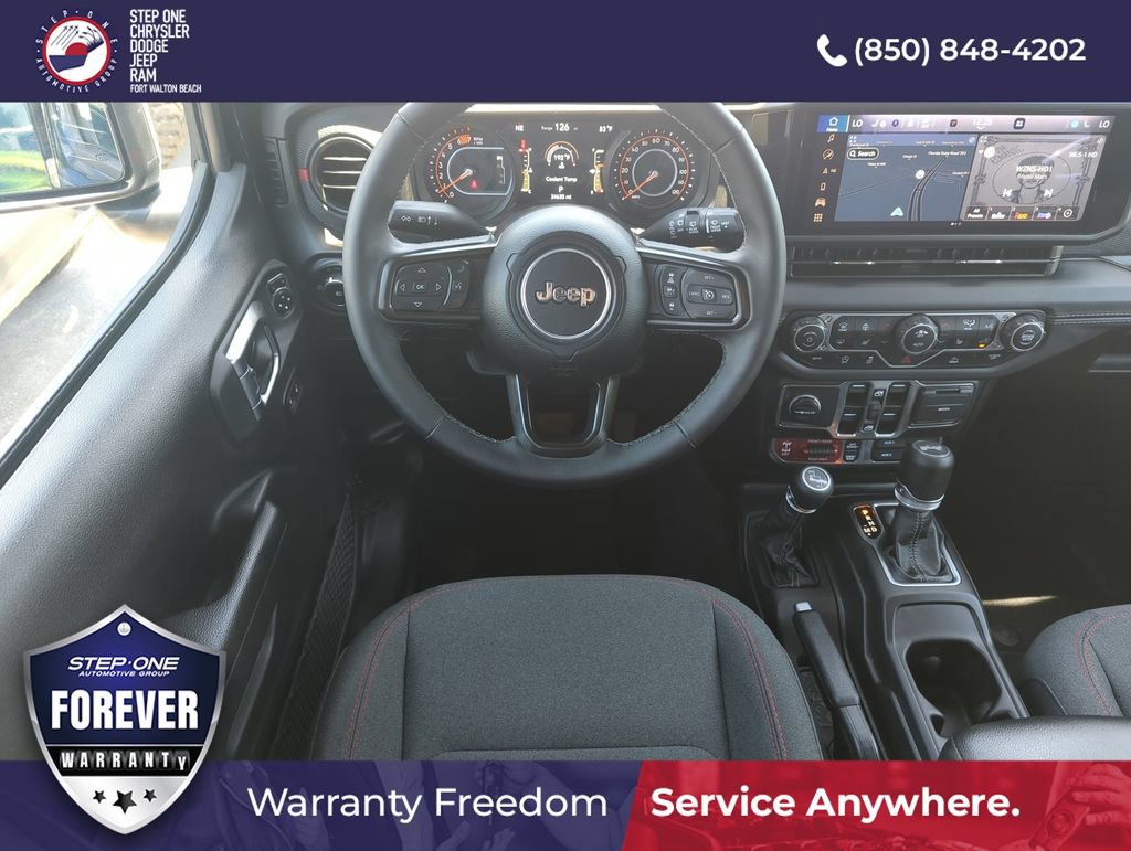Used 2025 Jeep Wrangler Unlimited Rubicon w/ Convenience Group AWD/4WD image 13