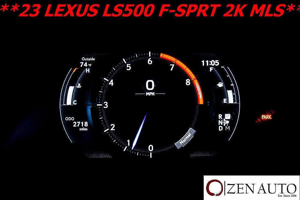 Used 2023 Lexus LS 500 F Sport w/ Cold Weather Package (CK) RWD image 16