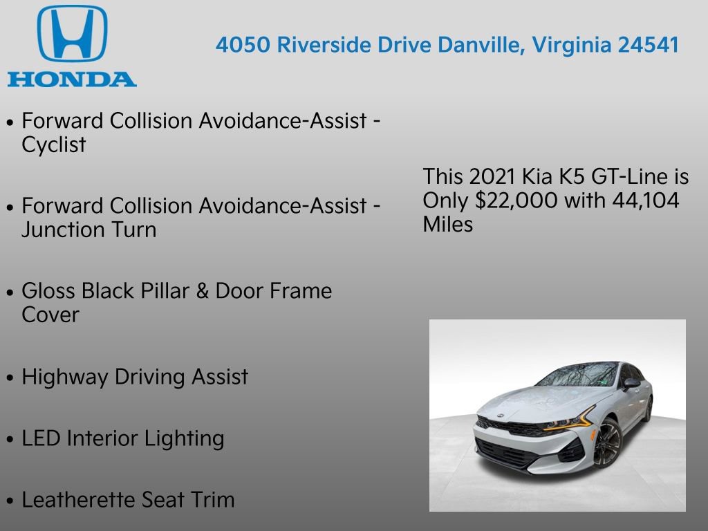 Used 2021 Kia K5 GT-Line image 22