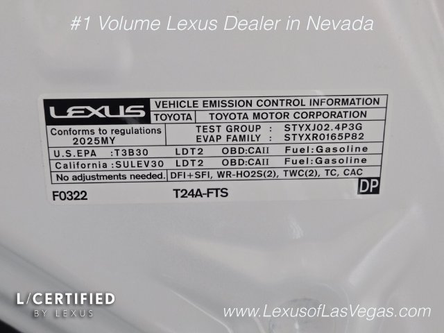 Used 2025 Lexus RX 350 FWD w/ Accessory Package image 27
