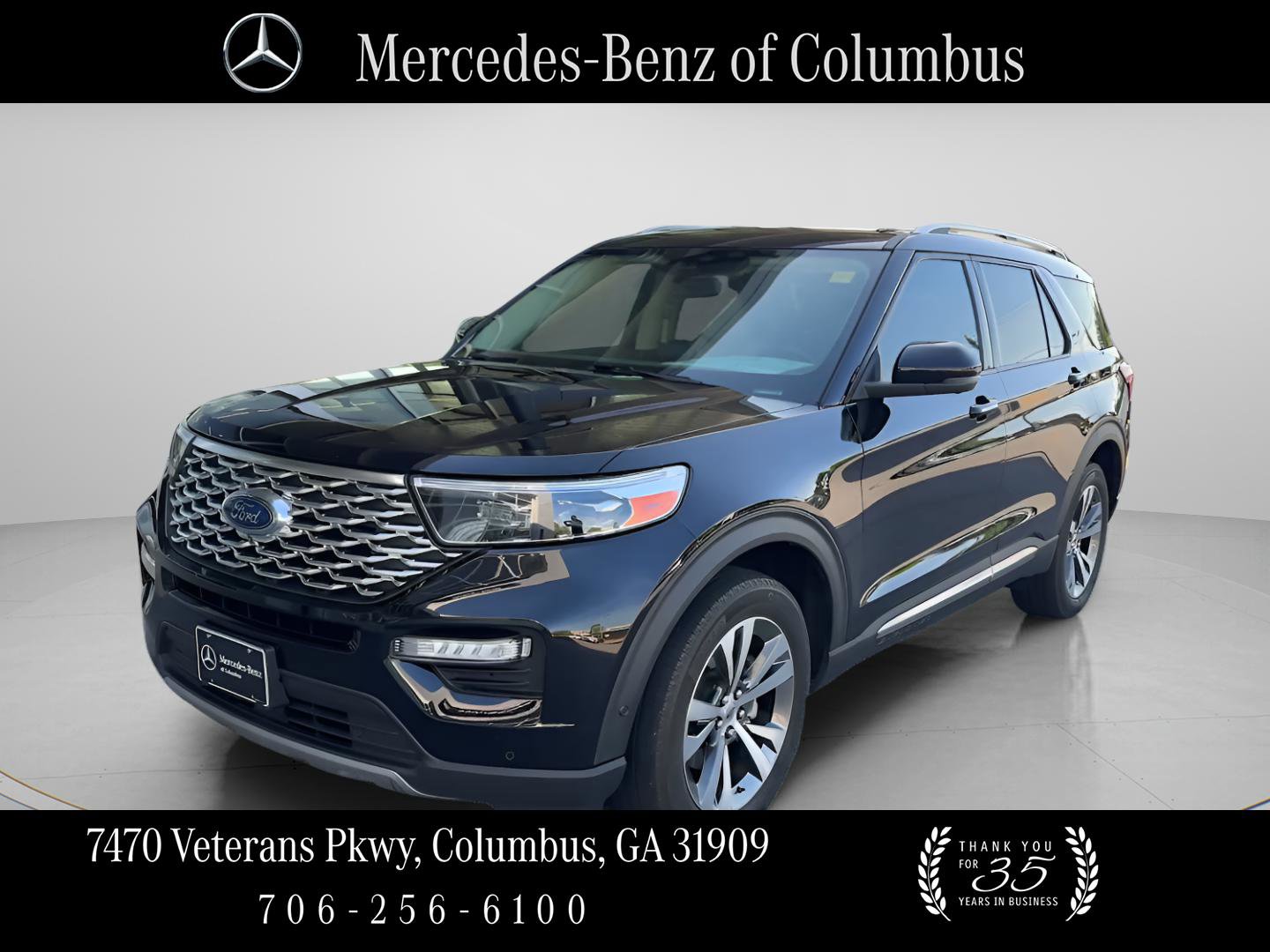 Used 2020 Ford Explorer Platinum w/ Premium Technology Package image 1
