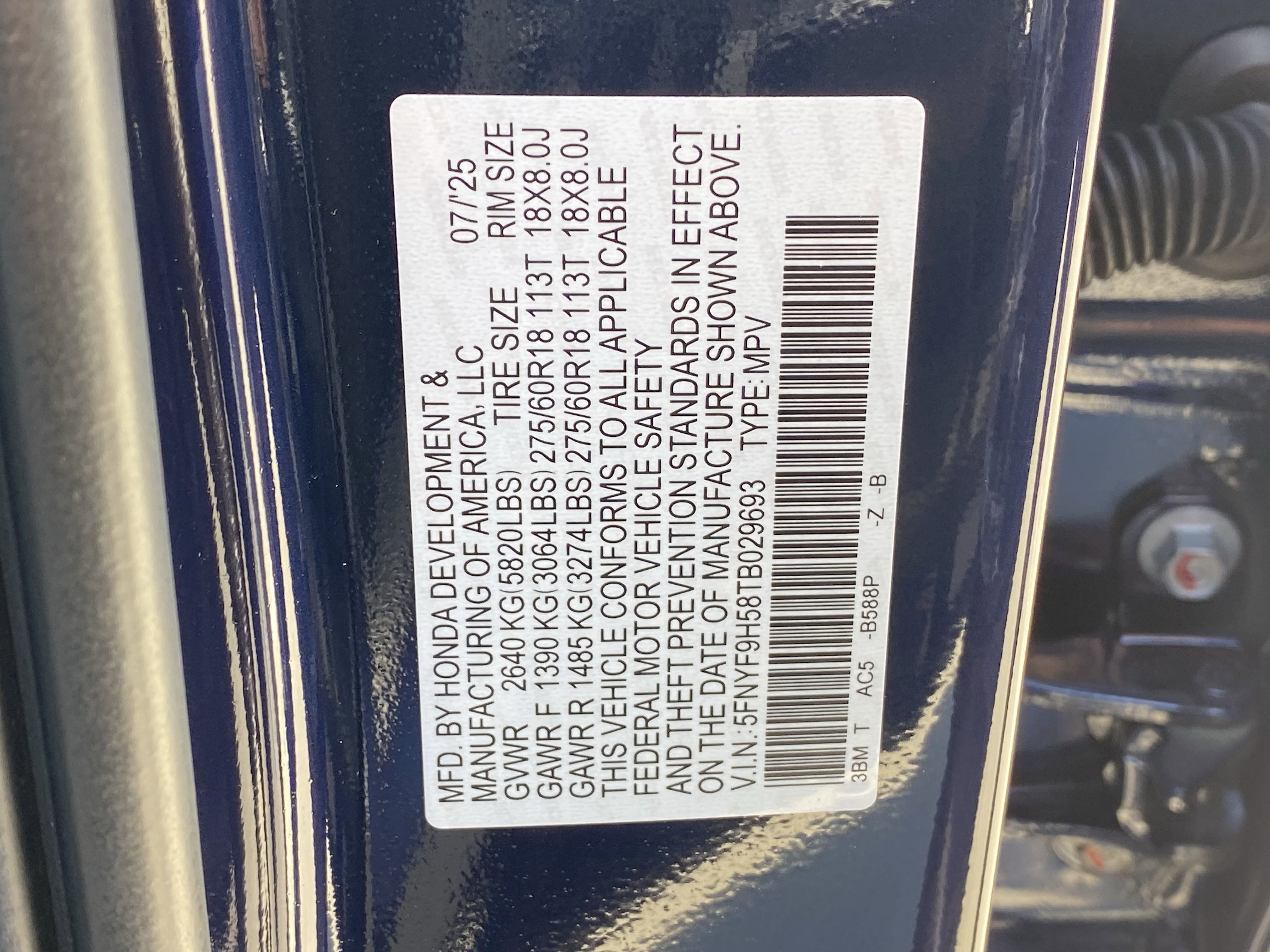 New 2026 Honda Passport TrailSport image 19