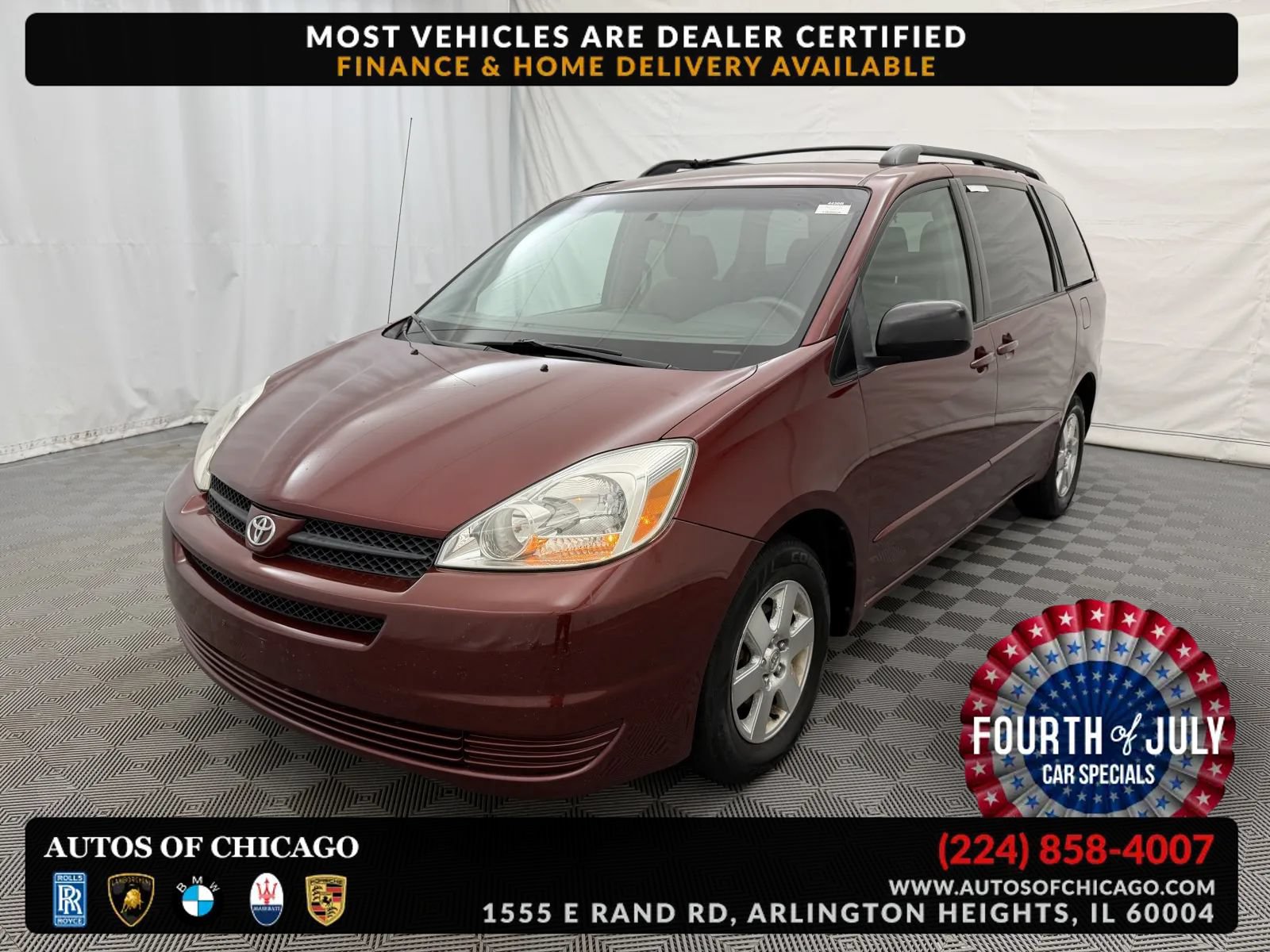 Used 2005 Toyota Sienna CE