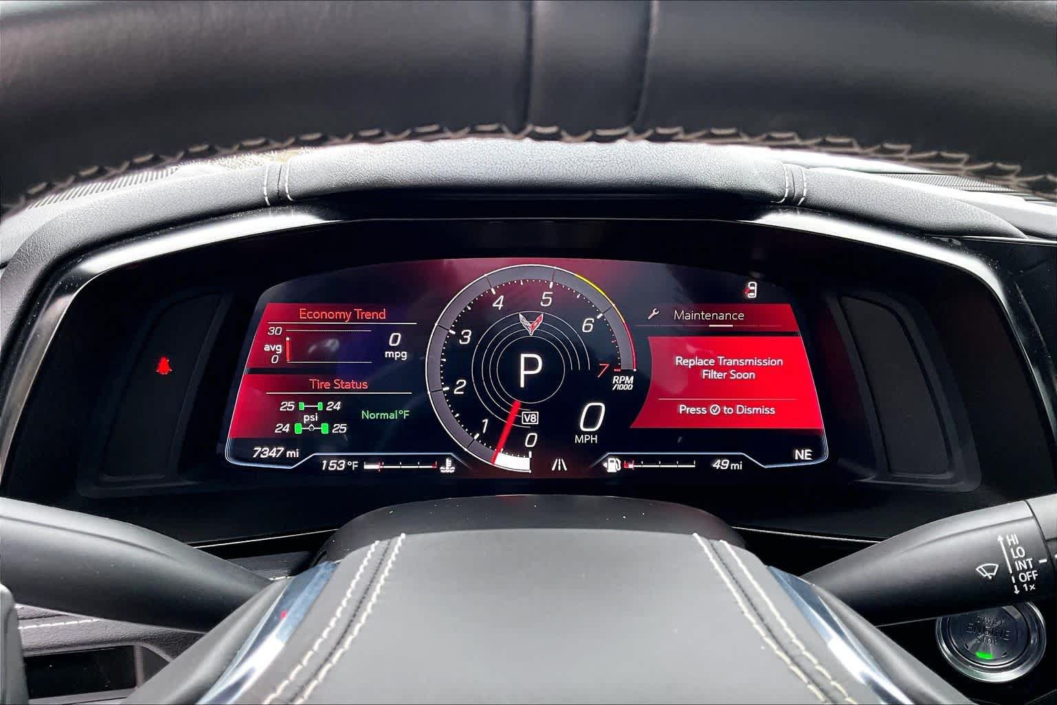 Used 2025 Chevrolet Corvette Stingray Preferred Cpe w/ Battery Protection Package RWD image 26