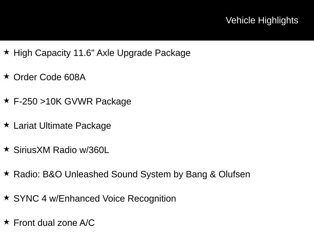 Used 2023 Ford F250 Lariat w/ Lariat Ultimate Package image 20