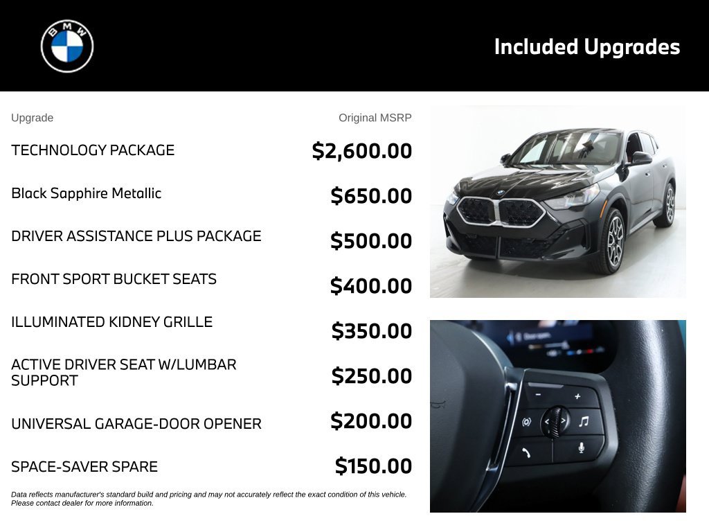 Used 2026 BMW X2 xDrive28i w/ Technology Package AWD/4WD image 4